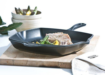 Grillpan Vierkant 26x26cm Grillit® 'Mat Zwart'