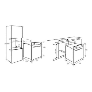 Inventum inbouw oven IOC6070GK