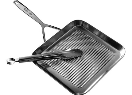 Grillpan Ø28cm + gratis tang 'Specialties 5'
