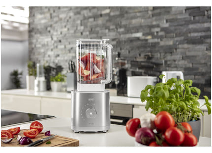 Blender Pro 1.8L Zilver  'Enfinigy' - BLDC Motor en Ingebouwde Weegschaal