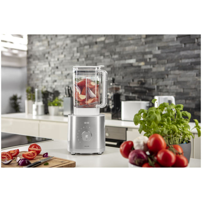 Blender Pro 1.8L Zilver  'Enfinigy' - BLDC Motor en Ingebouwde Weegschaal