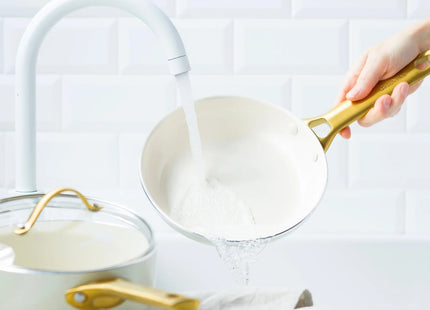 Pannenset 10-delig 'Padova Cream White'
