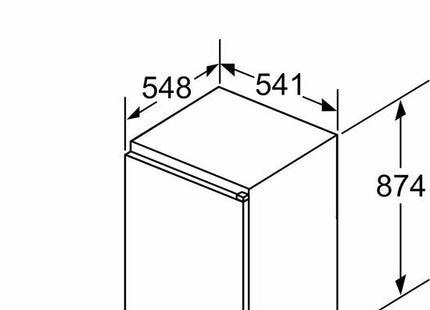 Siemens inbouwkoelkast KI21RNSE0 - iQ100