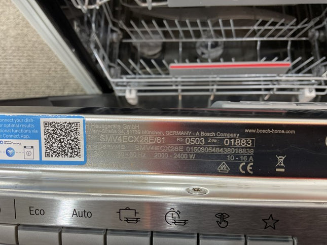 Bosch inbouwvaatwasser SMV4ECX28E - Serie 4