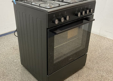 Everglades gasfornuis EVCK6012 - Mat Zwart - 60cm