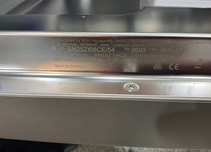 Siemens vaatwasser SN25ZI08CE- iQ500 - Vrijstaand