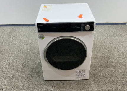 Sharp warmtepompdroger KDNHH9S8GW3BX - 9kg - wit