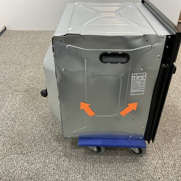 Kumtel digitale inbouwoven B66-SF2(DDT) - Zwart