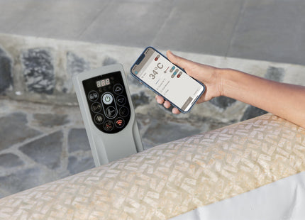 Lay-Z-Spa Rome Energy-Efficient Smart AirJet met App Bediening 7 Persoons