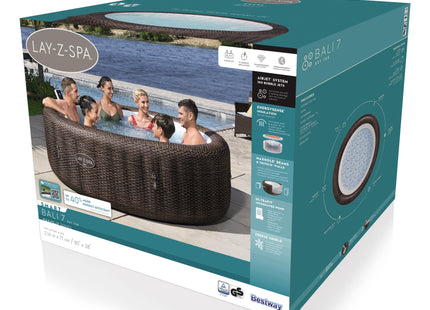 Lay-Z Spa Bali AirJet opblaasbare spa, 7 persoons