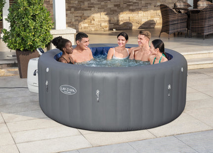 Lay-Z Spa Santorini HydroJet Pro opblaasbare spa - 7 persoons