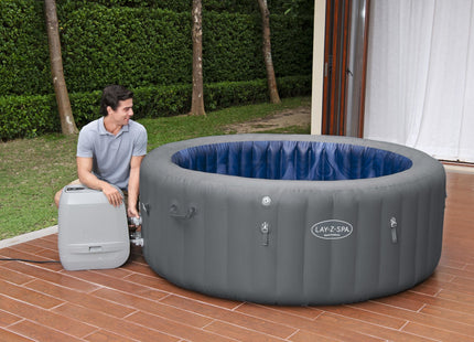 Lay-Z Spa Santorini HydroJet Pro opblaasbare spa - 7 persoons