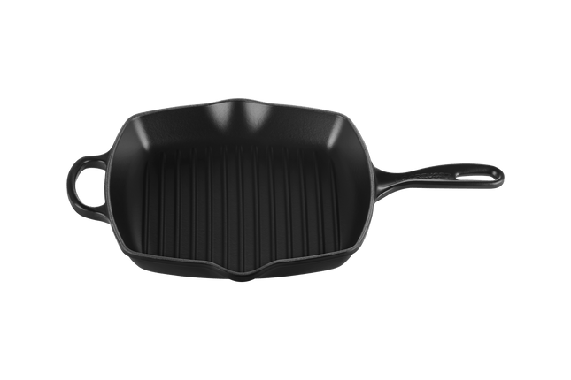 Grillpan Vierkant 26x26cm Grillit® 'Mat Zwart'