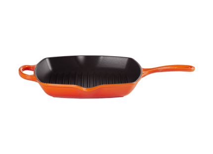 Grillpan Vierkant 26x26cm Grillit® 'Oranjerood'
