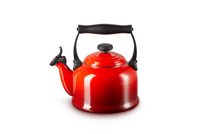 Fluitketel 2,1L Tradition 'Kersenrood'