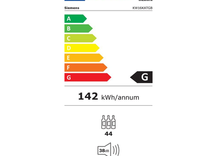 Siemens wijnklimaatkast KW16KATGB