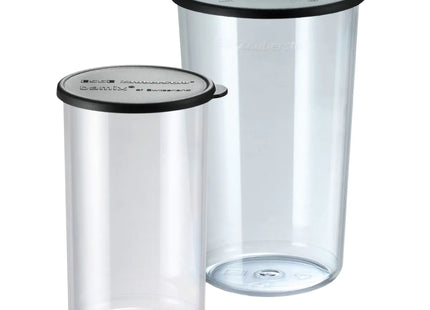 Bekerset 400 & 600ml met deksels