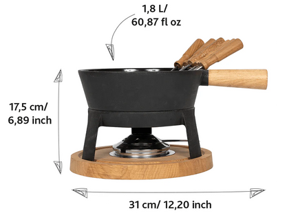 Fondueset Pro 'Large' - 1,8L