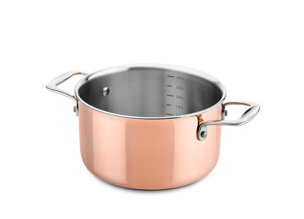Koperen Pannenset 7-delig