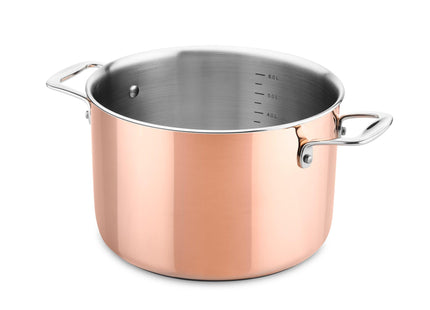 Koperen Pannenset 6-delig