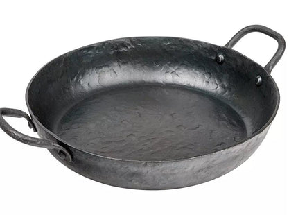Koekenpan Carbon steel met 2 Handvatten
