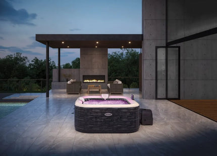 Intex Pure Spa Greystone Deluxe opblaasbare spa - 6 persoons