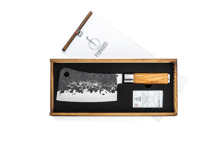 Cleaver 25,5cm Olive + Gratis hoes