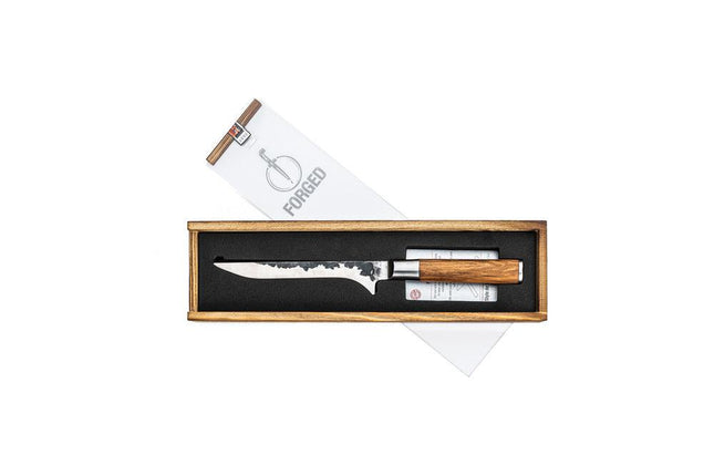 Uitbeenmes 16cm Olive + Gratis hoes