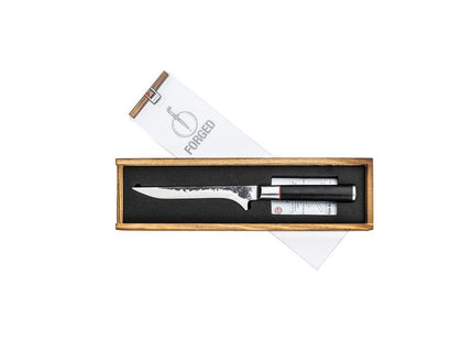 Uitbeenmes 16cm Sebra + Gratis hoes