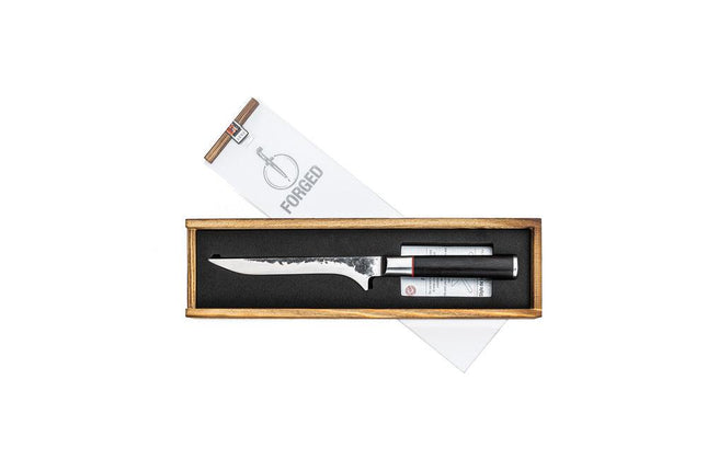 Uitbeenmes 16cm Sebra + Gratis hoes