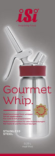 Gourmet Whip Plus RVS - 0.25L