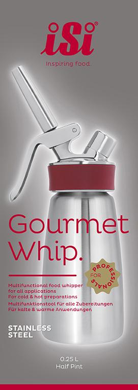 Gourmet Whip Plus RVS - 0.25L