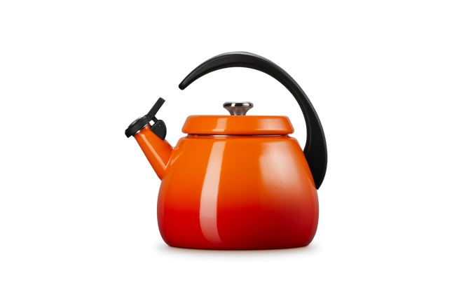 Fluitketel 2.1L Cloche 'Oranjerood'
