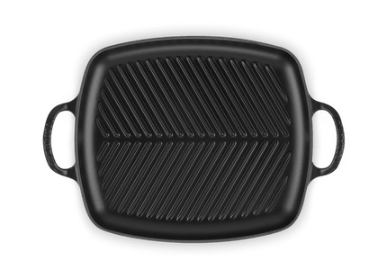 Grillplaat rechthoek 'Mat zwart'