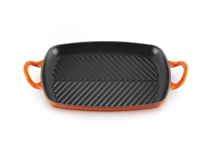 Grillplaat rechthoek 'Oranjerood'