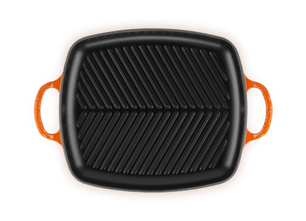 Grillplaat rechthoek 'Oranjerood'