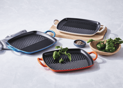 Grillplaat rechthoek 'Oranjerood'