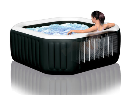 Intex Pure Spa Jet & Bubble Deluxe opblaasbare spa - 4 persoons