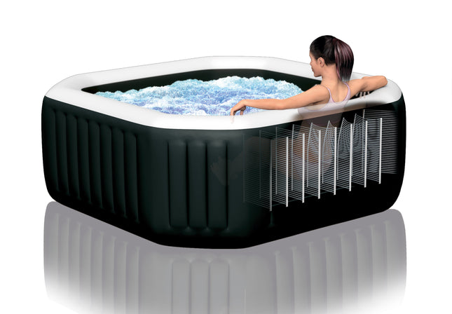 Intex Pure Spa Jet & Bubble Deluxe opblaasbare spa - 6 persoons