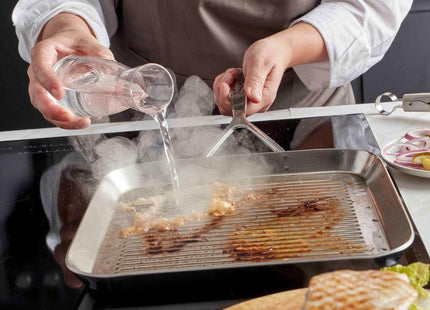 Grillpan Ø28cm + gratis tang 'Specialties 5'