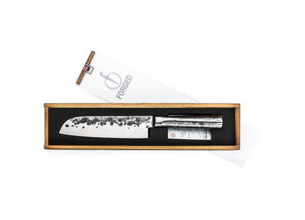 Santokumes 18cm 'Intense' + Gratis hoes