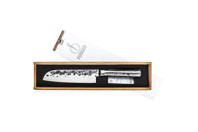 Santokumes 18cm 'Intense' + Gratis hoes