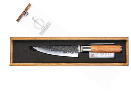 Koksmes 16cm Olive + Gratis hoes