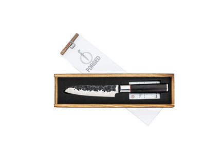 Santokumes 14cm 'Sebra' + Gratis hoes