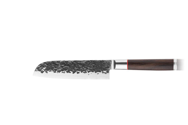 Santokumes 18cm 'Sebra' + Gratis hoes