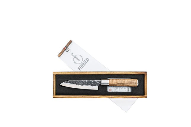 Santokumes 14cm 'VG10' + Gratis hoes