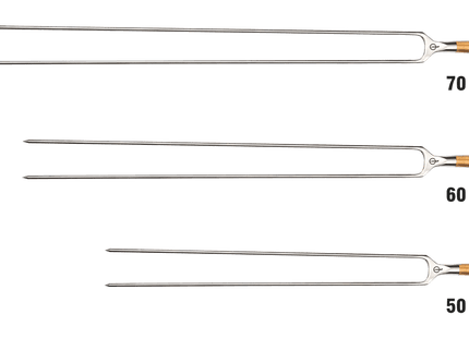 Churrasco Vorkspies 'Olive' 70cm
