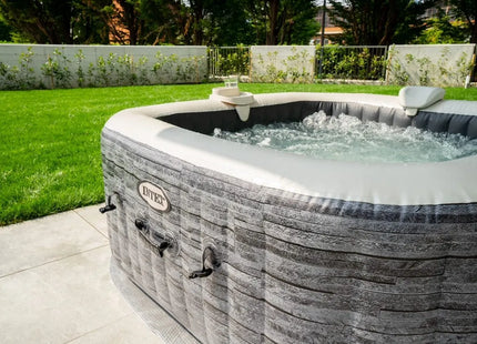 Intex Pure Spa Greystone Deluxe opblaasbare spa - 6 persoons
