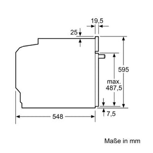 Neff oven E2CCG6AK0 - inbouw