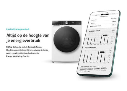 Hisense wasmachine WF5S1043BW - ConnectLife